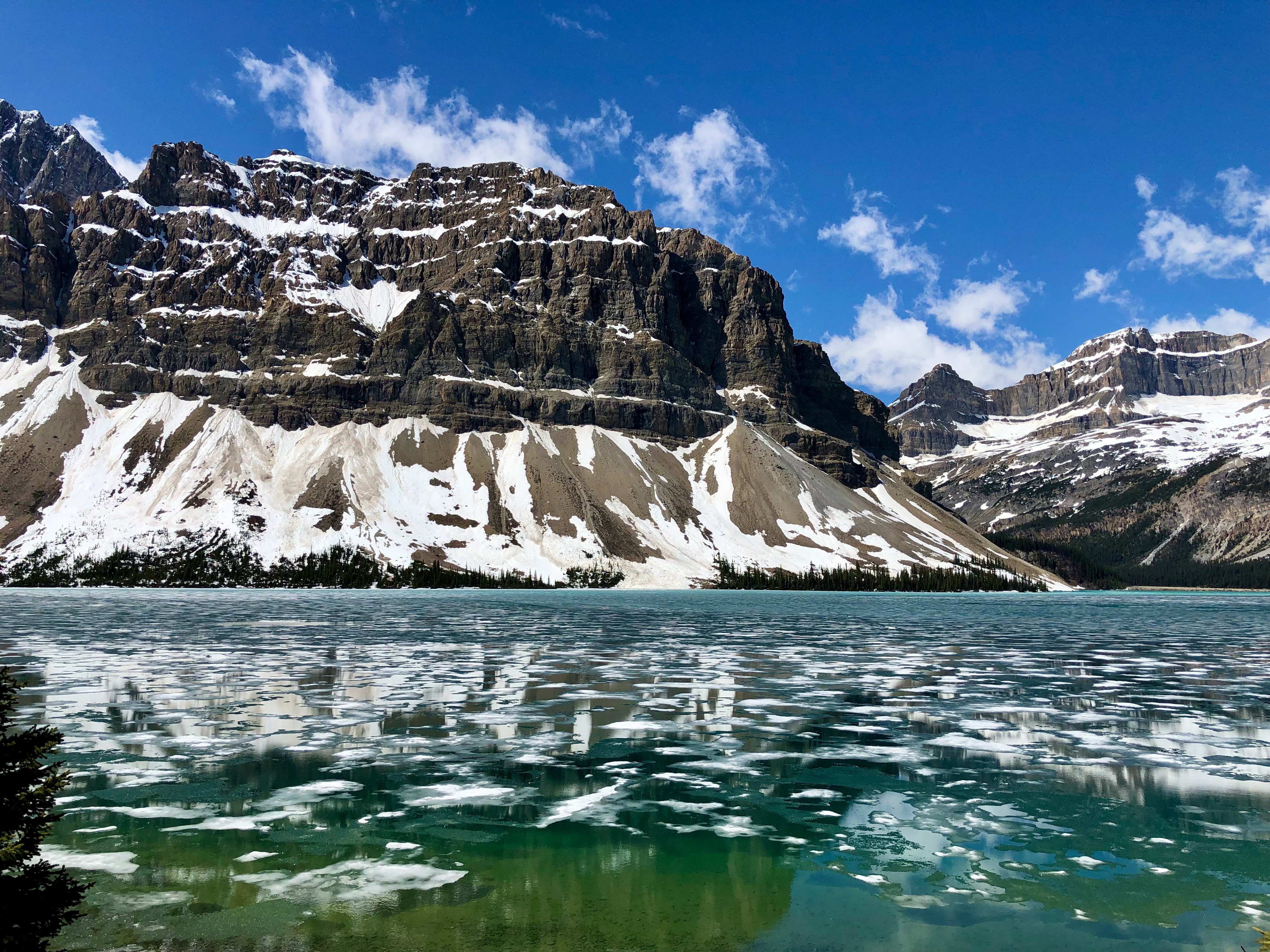 Banff Mountains Green Lake